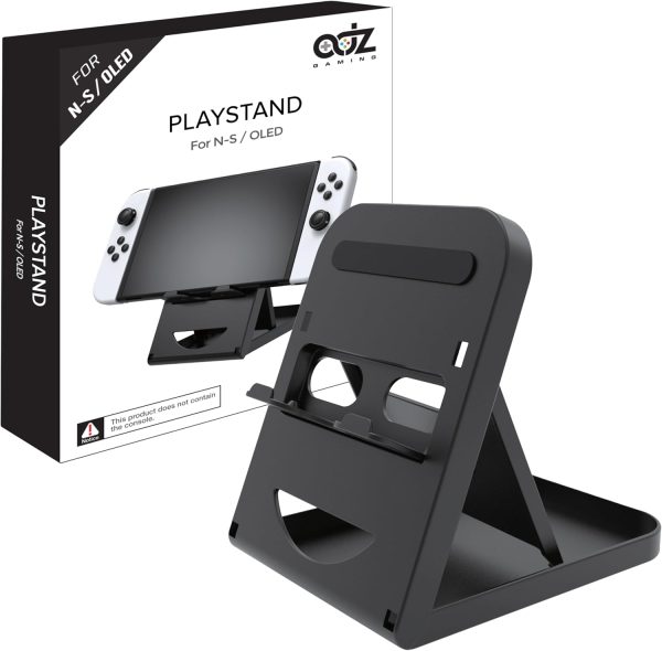 ADZ Switch Stand, Adjustable Playstand Compatibe with Nintendo Switch Console, Portable Compact Play Stand Mount with 6 Height Settings - Image 6