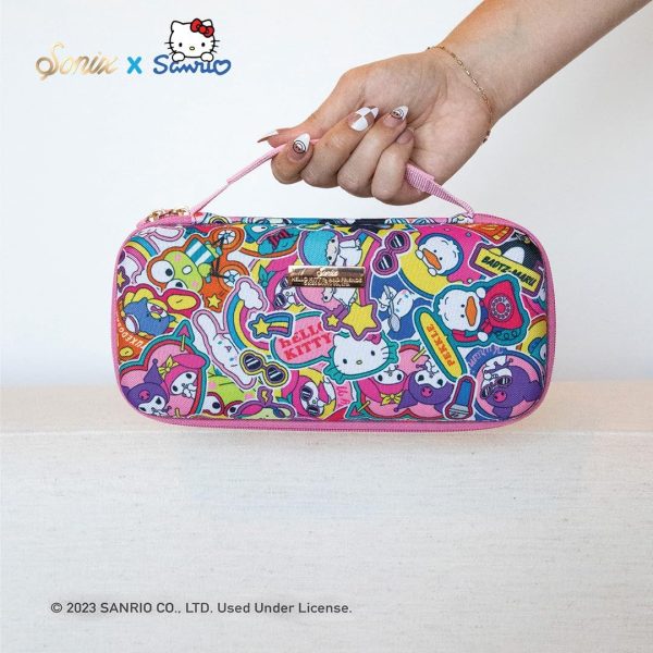 Sonix x Sanrio Carrying Case for Nintendo Switch - Hello Kitty and Friends Stickers - Image 6