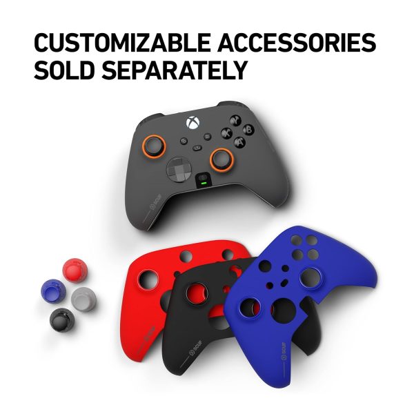 SCUF Instinct Pro Performance Series Wireless Xbox Controller - Remappable Back Paddles - Instant Triggers - Xbox Series X|S, Xbox One, PC and Mobile - Steel Gray - Image 6