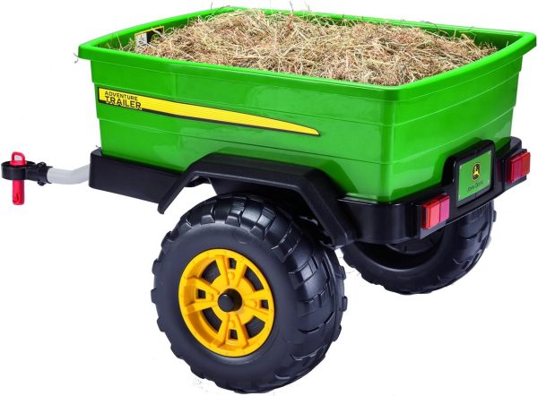 Peg Perego John Deere Adventure Trailer, Green - Image 4