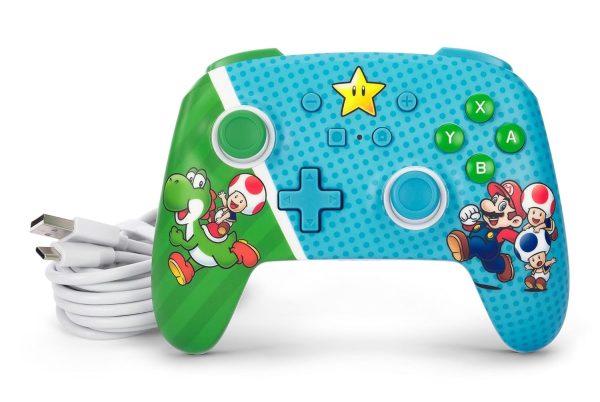 PowerA Enhanced Wireless Controller for Nintendo Switch - Super Star Friends, Nintendo Switch - OLED Model, Nintendo Switch Lite, Gamepad, game controller, Bluetooth controller - Image 9