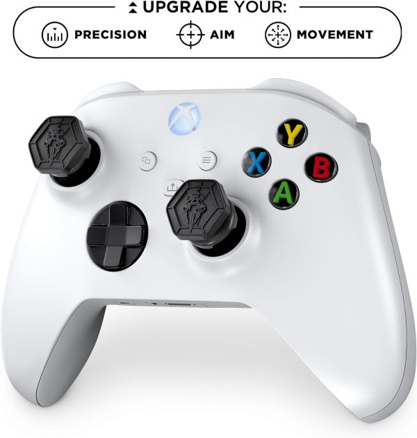 KontrolFreek Call of Duty: Modern Warfare III Performance Thumbsticks for Xbox One (XB1) and Xbox Series X (XBX) | 1 High-Rise, 1 Mid-Rise | Black/Clear - Image 3