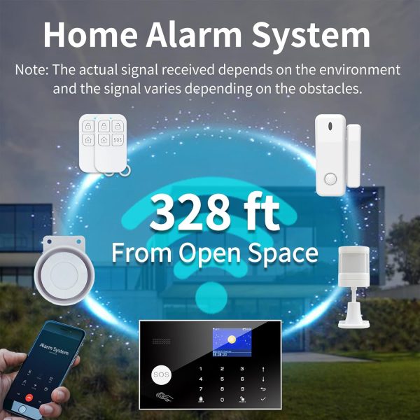 Alarm System for Home Security, Tuya Smart Home Security System, Home Alarm System No Monthly Fee,for Kids and Pet Safety,Work with Alexa and Google,for Apartment House Office,Villa - Image 4