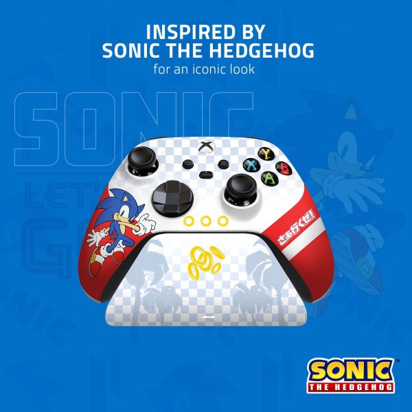 Razer Limited Edition Xbox Series X|S and Xbox One Controller with Charging Stand – Sonic the Hedgehog - Image 2