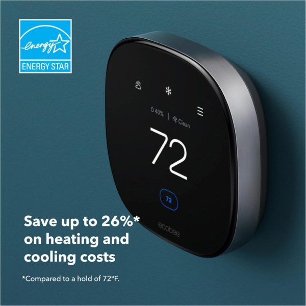 ecobee Total Security and Savings Bundle with Smart Doorbell Camera (Wired), SmartSensor for Doors and Windows, and Smart Thermostat Premium - Image 5