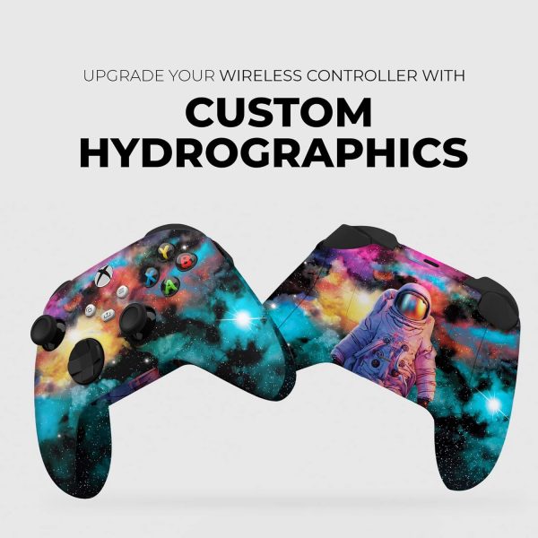 DreamController Galaxy Custom X-box Controller Wireless compatible with X-box One/X-box Series X/S Proudly Customized in USA with Permanent HYDRO-DIP Printing (NOT JUST A SKIN) - Image 3