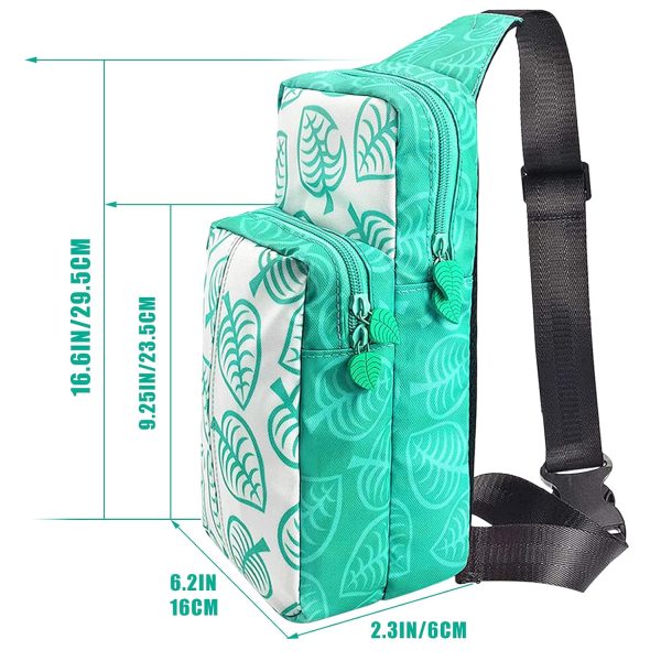 Travel bag for Nintendo Switch, Carrying Case for Nintendo Switch with Large Capacity, IP65 Waterproof for Nintendo Switch, Console, Dock, Joy-con Grip & Accessories (Turquoise Series) - Image 5