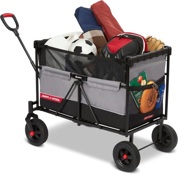 Radio Flyer The Beast MVP Wagon, Heavy Duty Kid & Cargo Folding Wagon, Collapsible Wagon Cart for Ages 1.5+ - Image 17