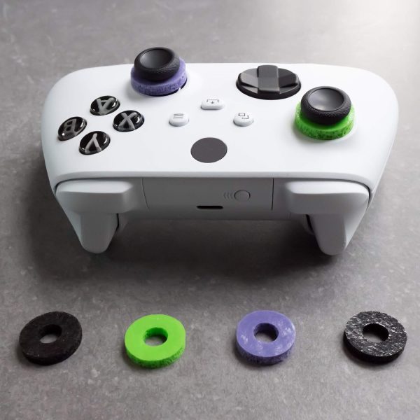 KontrolFreek Precision Rings | Aim Assist Motion Control for PlayStation 4 (PS4), PS5, Xbox One, XBX, Switch Pro & Scuf Controller (Black/Purple/Green) - Image 5