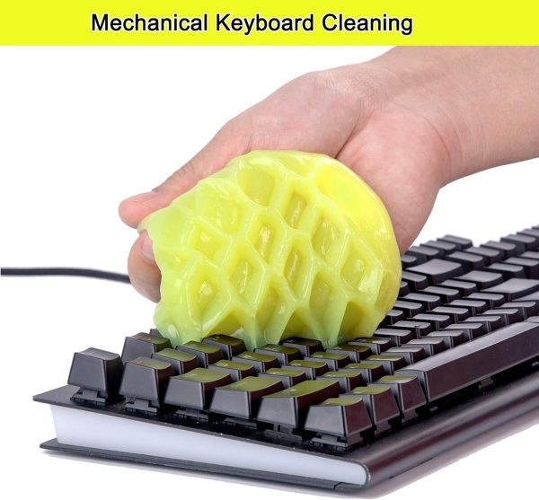 COLORCORAL Cleaning Gel Universal Dust Cleaner for PC Keyboard Cleaning Car Detailing Laptop Dusting Home and Office Electronics Cleaning Kit Computer Dust Remover from 160g - Image 8