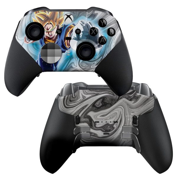 DreamController Gojetta X-box Elite Controller Series 2 Limited Edition Custom Elite Series 2 Controller for X-box One/Series X/S. Made with Advanced Hydro-Dip Paint Technology (Not Just a Skin)