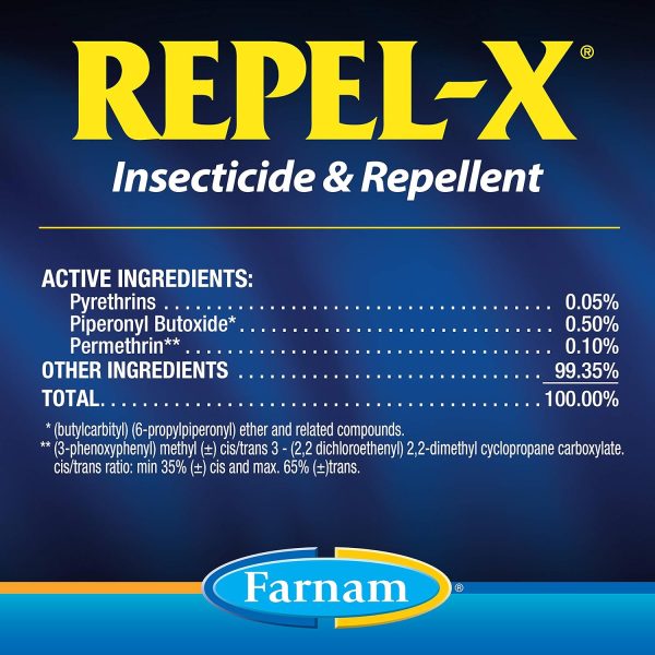 Farnam Repel-X Ready-To-Use Fly Spray, Insecticide And Repellent For Horses And Dogs, 32 Fluid Ounces, 1 Quart Bottle With Trigger Sprayer - Image 6