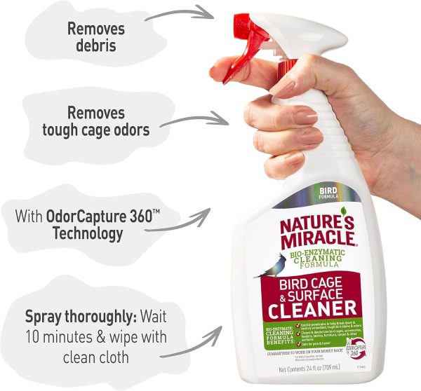 Nature's Miracle Bird Cage & Surface Cleaner - Image 5