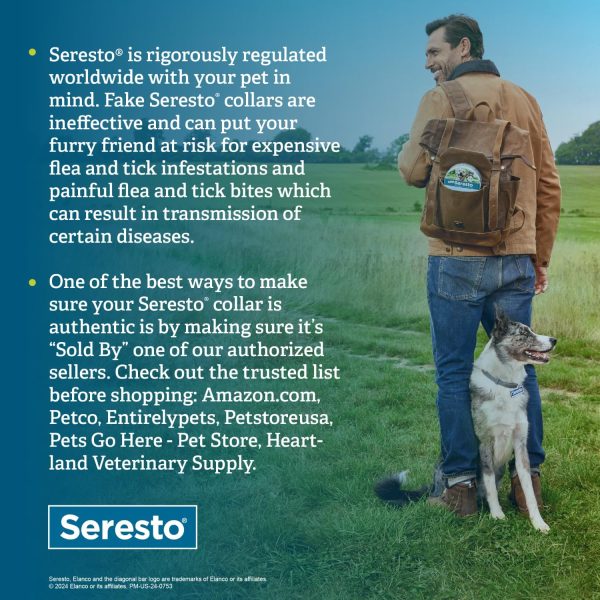 Seresto Small Dog Vet-Recommended Flea & Tick Treatment & Prevention Collar for Dogs Under 18 lbs. | 8 Months Protection - Image 10