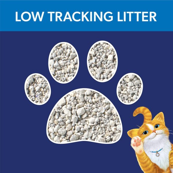 Fresh Step Clean Paws Cat Litter With Febreze Freshness, Advanced Multi-Cat Low-Tracking Clumping Litter With Guaranteed Odor Control, 37 lbs. (2 x 18.5 lb. Box) - Image 3