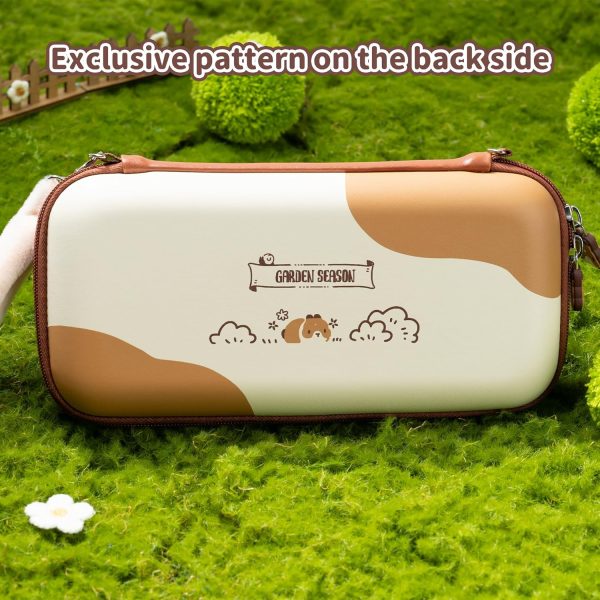 GeekShare Travel Carrying Case Compatible with Nintendo Switch/OLED,Portable Slim Case with a Removable Handle Fit Switch Console - Team Timothy - Image 5