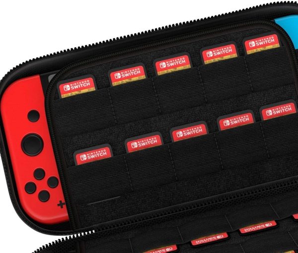 Ortz Carry Case for Nintendo Switch [Stores 29 Games] Premium Quality Protective Portable Hard Carry Case Pouch for Nintendo Switch Console Accessories - Best Game Travel Case Black [nintendo_switch] - Image 5