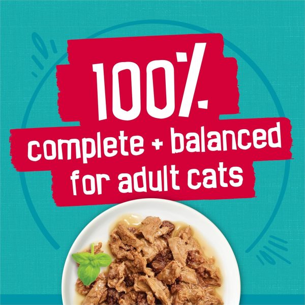 Purina Friskies Wet Cat Food Variety Pack, Tasty Treasures Prime Filets (With Ocean Fish and Tuna, With Chicken and With Turkey) - (Pack of 12) 5.5 oz. Cans - Image 4