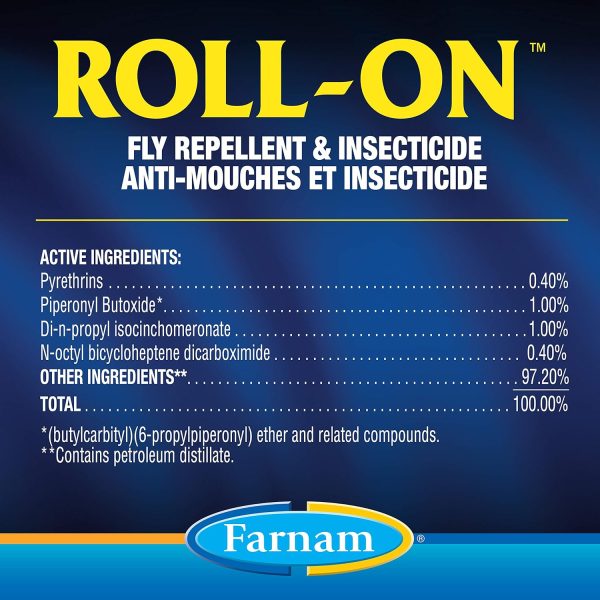 Farnam Roll-On Fly Repellent for Horses, Ponies and Dogs 2 Ounces - Image 3