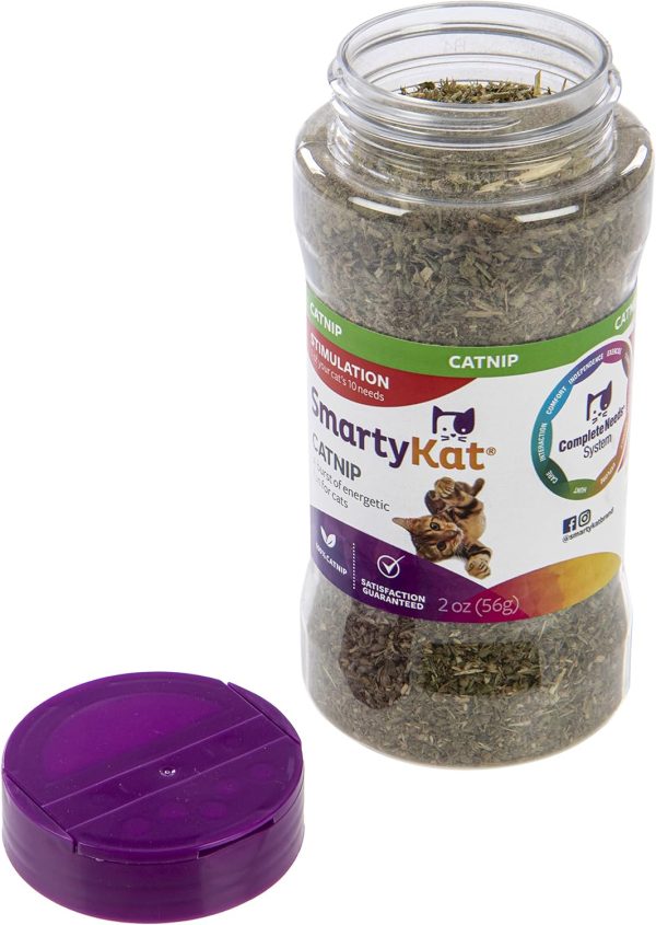 SmartyKat Catnip for Cats & Kittens, Shaker Canister - 2 Ounces - Image 4