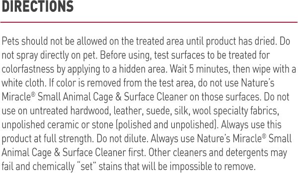 Nature's Miracle Small Animal Cage & Surface Cleaner - Image 4