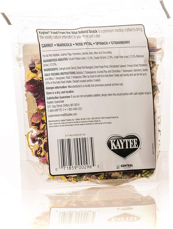 Kaytee Food from The Wild Natural Snack for Pet Rabbits, Guinea Pigs And Other Small Animals, 1 Ounce - Image 11