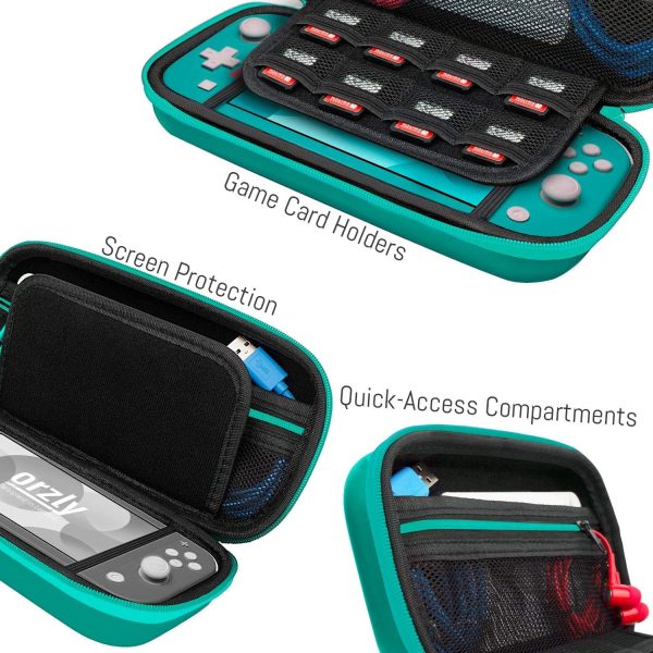 Carry Case for Nintendo Switch Lite - Portable Travel Carry Case with Storage for Switch Lite Games & Accessories - Image 4