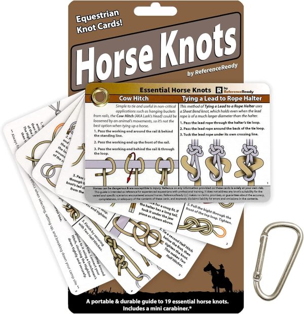 Horse Knot Cards - Portable Guide to Equine Knots