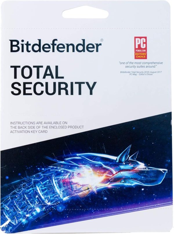 Bitdefender Total Security 2024 – Complete Antivirus and Internet Security Suite – 5 Devices | 2 year Subscription | PC/Mac | Activation Code by Mail - Image 2