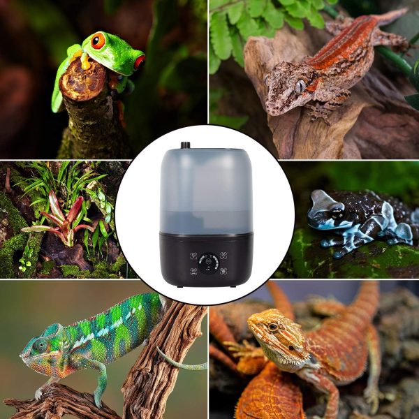 Evergreen Pet Supplies Reptile Humidifier/Fogger - 4L Tank - NEW Digital Timer - Add Water From Top! For Reptiles/Amphibians/Herps - Compatible with All Terrariums and Enclosures - Image 9