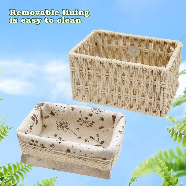 Bird Nest, Parrot House, Bird Parrot Hammock, Bird Bed, Small Animals House, Birdcage Accessories, Suitable for Birds Parrots Parakeets Cockatiels Lovebird 7.1 × 4.7 × 3.9 Inches - Image 4