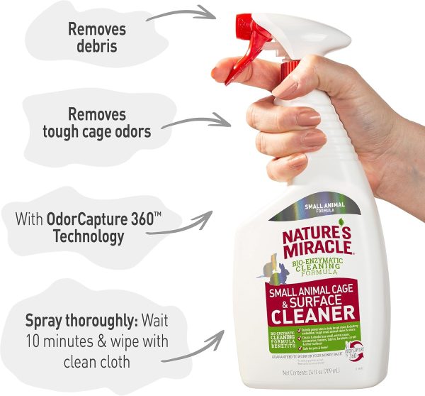 Nature's Miracle Small Animal Cage & Surface Cleaner - Image 5