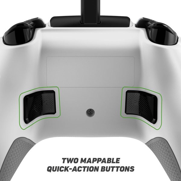 Turtle Beach Recon Controller Wired Game Controller Officially Licensed for Xbox Series X, Xbox Series S, Xbox One & Windows - Audio Enhancements, Remappable Buttons, Superhuman Hearing – White - Image 4