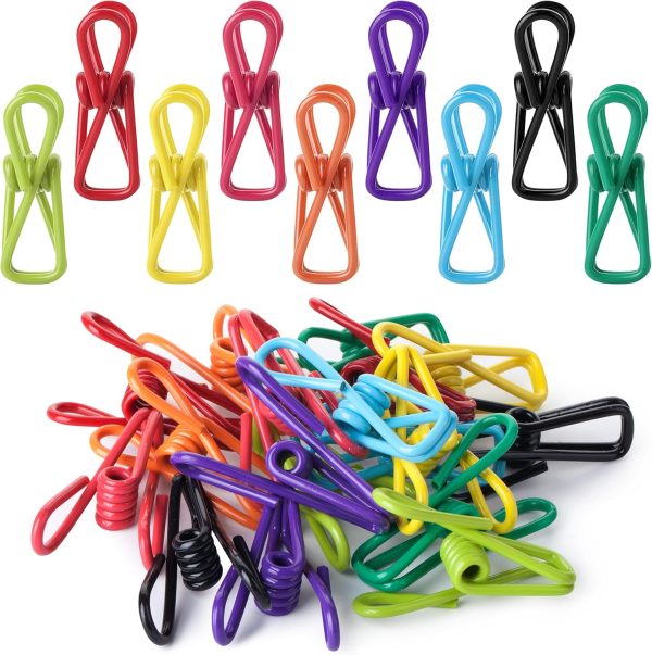 Mr. Pen- Chip Clips, 18 Pack, 2 Inch, Utility PVC-Coated Clips for Food Packages, Chip Bag Clip, Chip Clips Bag Clips Food Clips, Bag Clips for Food, Clips for Chips and Other Food Bags, Food Clips