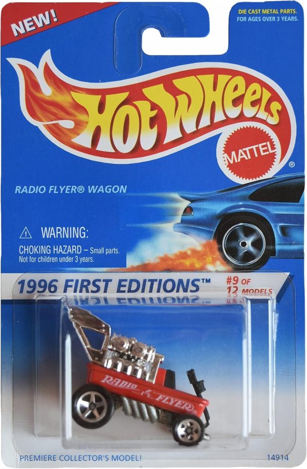 Hot Wheels Radio-Flyer-Wagon, [red] 1996 First Editions 9/12