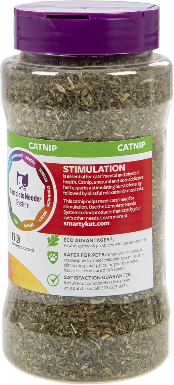 SmartyKat Catnip for Cats & Kittens, Shaker Canister - 2 Ounces - Image 2