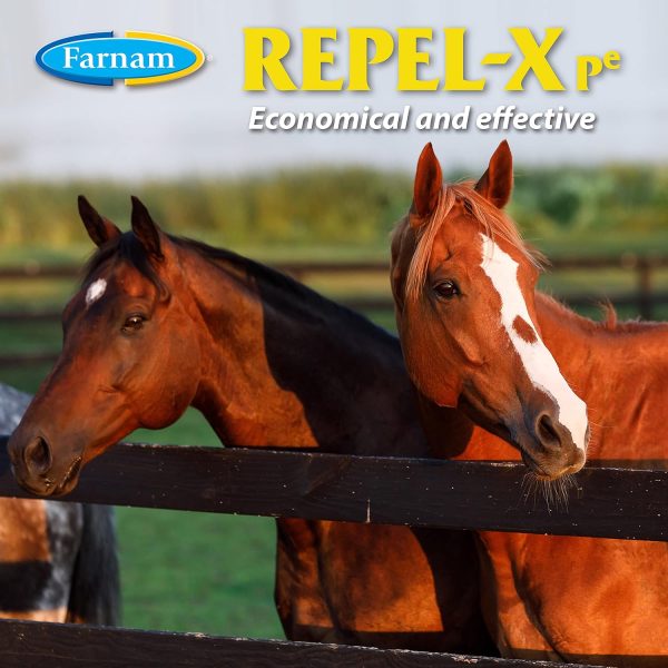 Farnam Repel-X Ready-To-Use Fly Spray, Insecticide And Repellent For Horses And Dogs, 32 Fluid Ounces, 1 Quart Bottle With Trigger Sprayer - Image 4