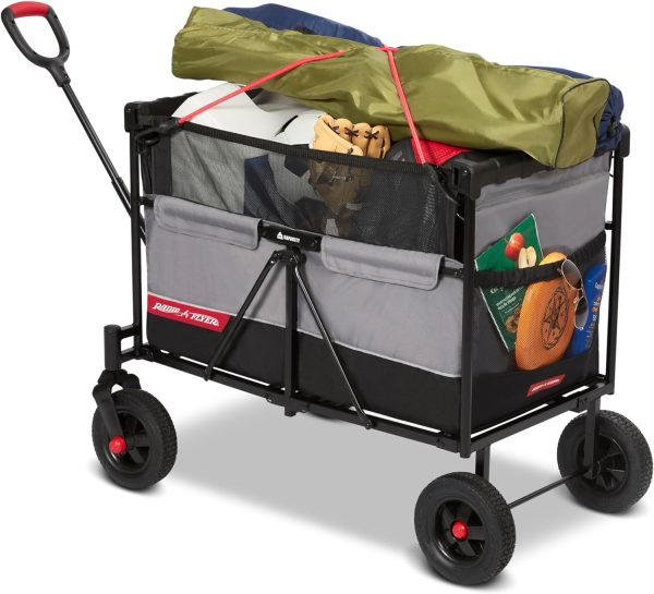 Radio Flyer The Beast MVP Wagon, Heavy Duty Kid & Cargo Folding Wagon, Collapsible Wagon Cart for Ages 1.5+ - Image 7