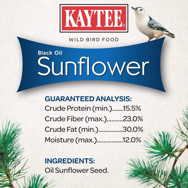 Kaytee Wild Bird Black Oil Sunflower Food, 5 Pounds - Image 10