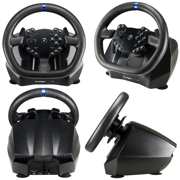 SUBSONIC Superdrive - SV950 steering wheel with pedals and paddles for Xbox Serie X/S, PS4, Xbox One, PC (programmable for all games) - Image 3