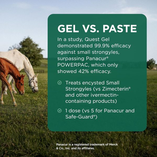 Quest Gel Moxidectin Horse Dewormer, Early Grazing Season recommended for Horses and Ponies 6 months and older, 0.5oz Sure-Dial Syringe - Image 5