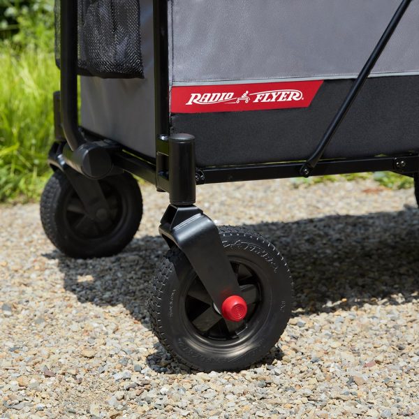 Radio Flyer The Beast MVP Wagon, Heavy Duty Kid & Cargo Folding Wagon, Collapsible Wagon Cart for Ages 1.5+ - Image 11
