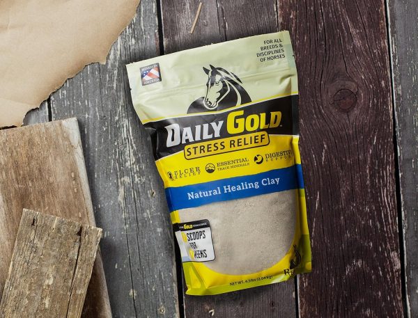 Daily Gold Stress Relief – Natural Digestive and Ulcer Supplement for Horses - Image 2