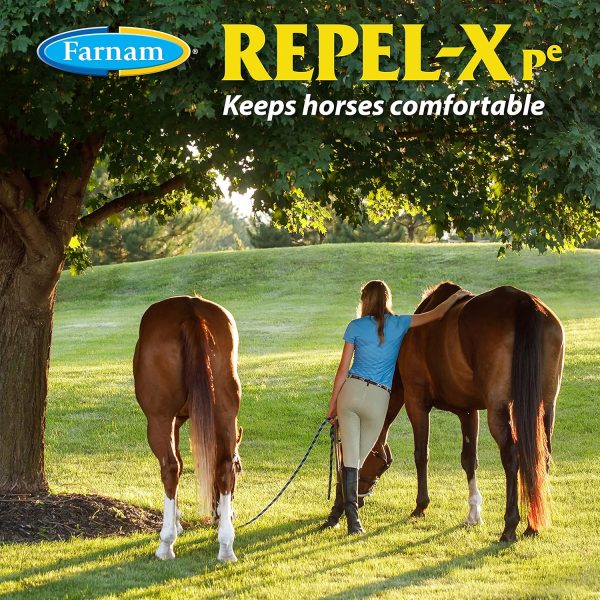 Farnam Repel-X Ready-To-Use Fly Spray, Insecticide And Repellent For Horses And Dogs, 32 Fluid Ounces, 1 Quart Bottle With Trigger Sprayer - Image 5