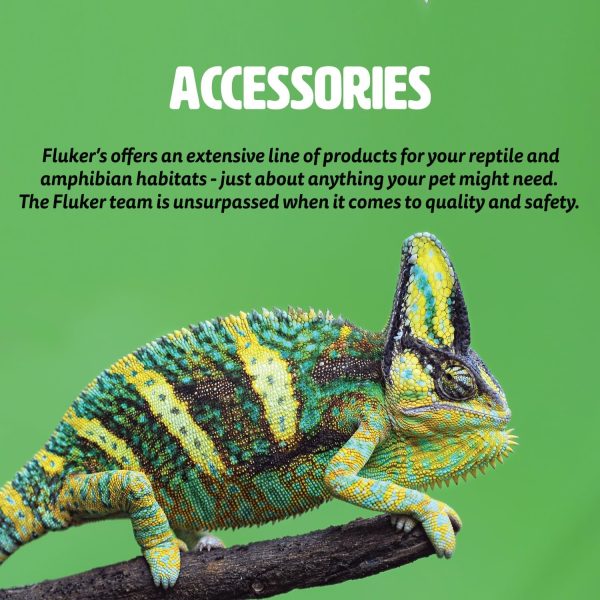 Fluker's Metal Screen Cover Clip for Reptile Terrariums - Image 4