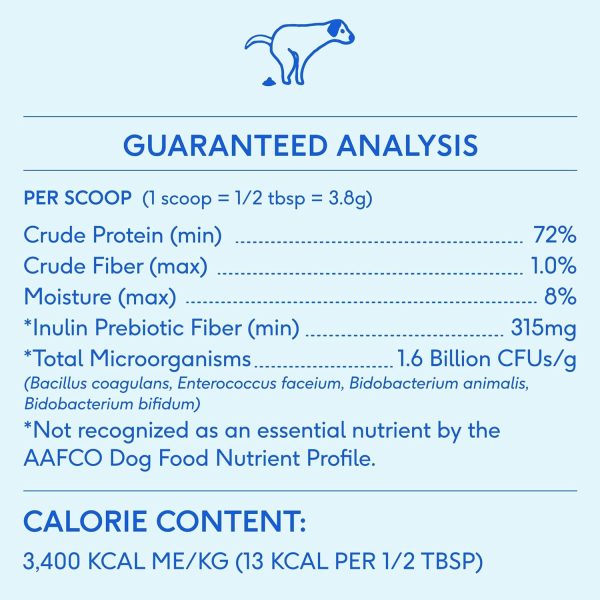 Native Pet Probiotic for Dogs - Vet Created Probiotic Powder for Dogs Digestive Issues - Probiotic Powder + Prebiotic + Bone Broth Powder Pet Food for Dog Stomach Relief - 232 Gram 6 Billion CFU 4.1oz - Image 6