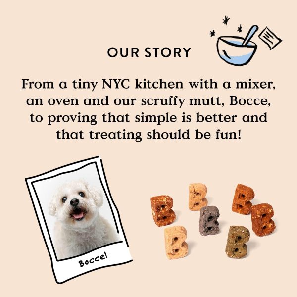 Bocce's Bakery Birthday Cake Treats for Dogs - Special Edition Wheat-Free Dog Treats, Made with Real Ingredients, Baked in The USA, All-Natural Peanut Butter Vanilla Biscuits, 5 oz - Image 5