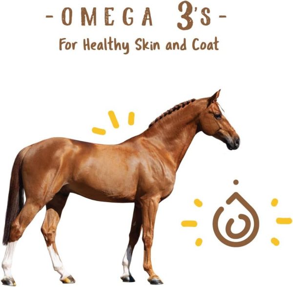 Manna Pro Simply Flax Supplement for Horses - Omega-3 Fatty Acids - 8 Pounds - Image 4