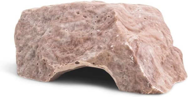 Fluker's Reptile Rock Cave, Natural Looking Rock Cave for all Reptiles, Amphibians and Arachnids, Small 6"