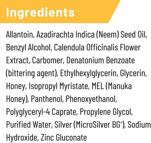 Absorbine Silver Honey Rapid Wound Repair Spray Gel 8oz Bottle, Medical Grade Manuka Honey & MicroSilver BG - Image 6